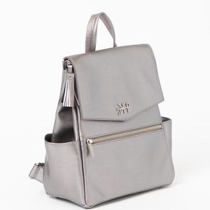 NWT Freshly Picked Mini Classic Diaper bagGunmetal